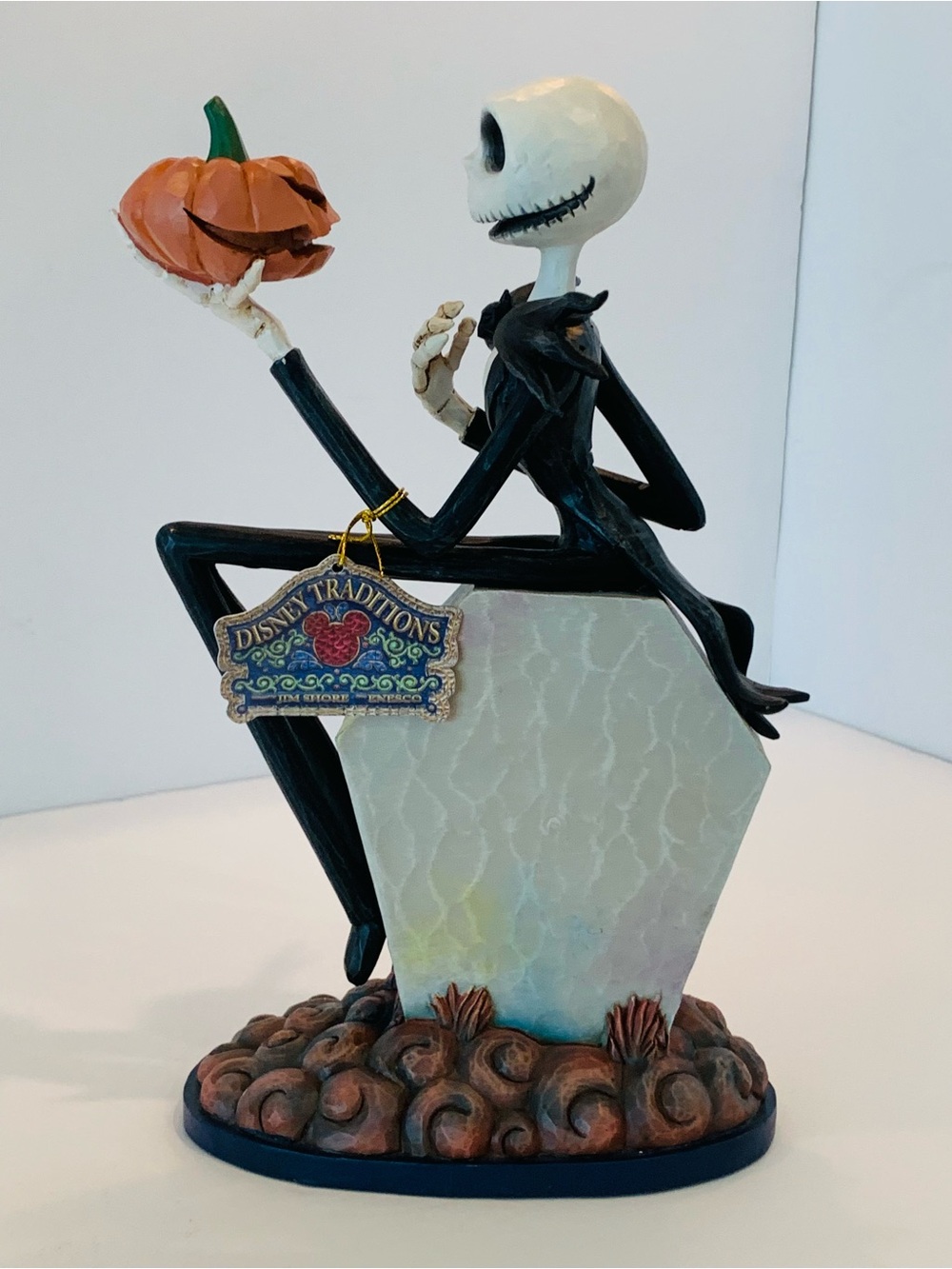 NEW Disney Traditions Jim Shore The Pumpkin King Jack Halloween #6010866 NIB - Picture 8 of 16